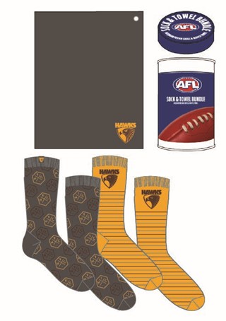 Hawthorn Hawks 2 Piece Bundle Pack