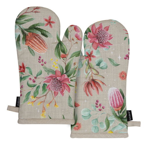 Twinkling Blooms 2pk Oven Mitt