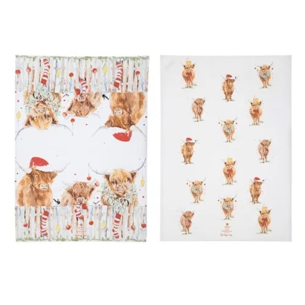 Coo Christmas 2pk Kitchen Towel