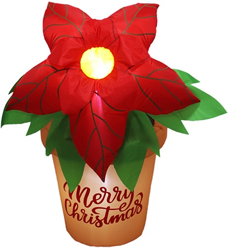 Inflatable Poinsettia 120cm
