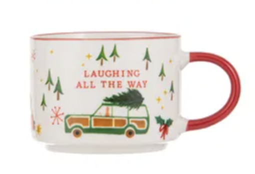 Twinkling Blooms Festive Mugs