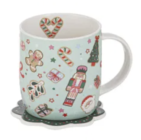 Festive Fun Starter Mug & Coaster