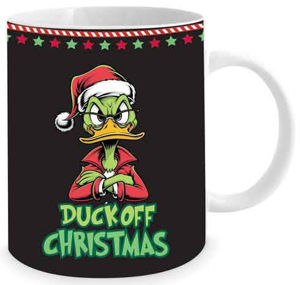 Duck Off Christmas Mug