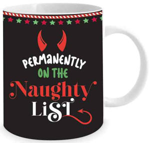 Permanently On The Naughty List Mug