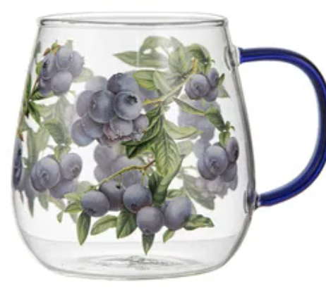 Berry Bliss Mugs Blueberries