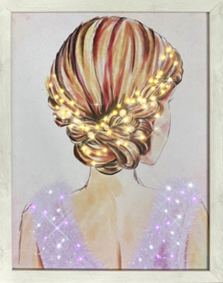 Light Up Frame Portrait