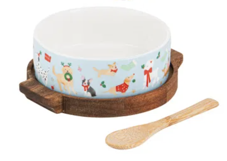 Festive Fun 3pc Asstd Bowl Spoon & Round
