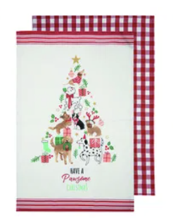 Festive Fun Assorted In SRT 2pk Kitchen Towel