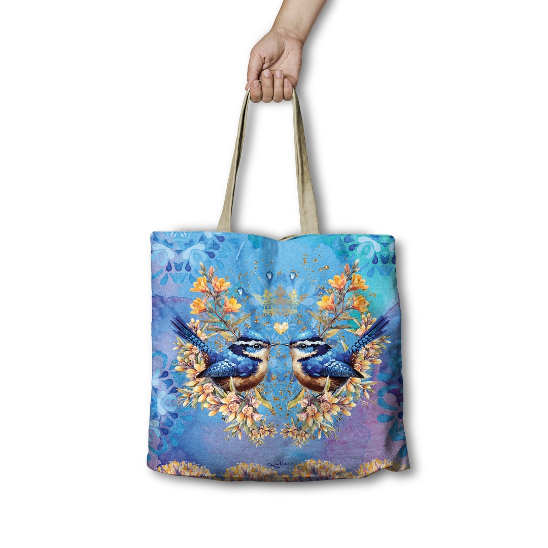 Royal Wrens Shopping Bag