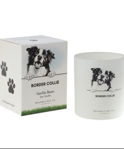 Border Collie Candle