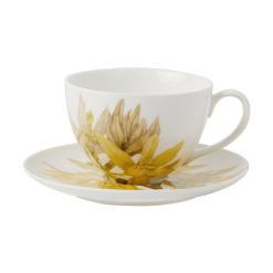 Royal Botanic Gardens Australian Orchids Cup & Saucer Gift Boxed