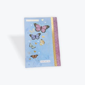 Happy Birthday Buttterflies Card