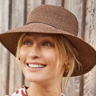 Lacey Bucket Hat - Chocolate