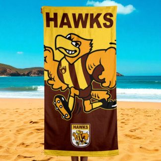 Hawthorn Hawks Jumbo Beach Towel