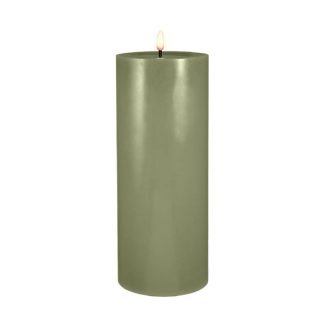 Let's Get Lit LED Flameless Candle 10x25cm Pine