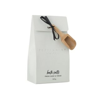 Fresh Sage & Cedar Bath Salts 200g