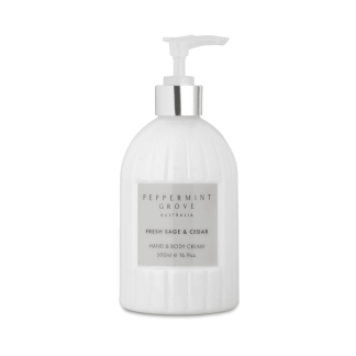 Fresh Sage & Cedar Hand & Body Cream 500ml