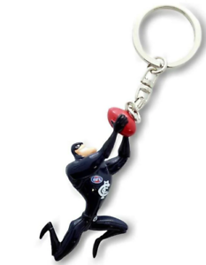 AFL Carlton Blues Team Mascot Novelty Keyring