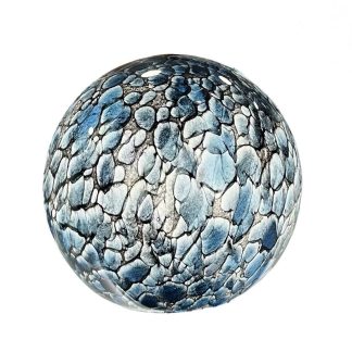 Sea Blue Glass Light Ball S