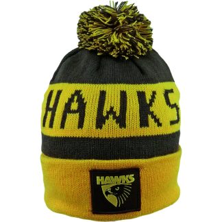 Hawks AFL Bar Beanie