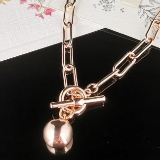 Rose Gold Chain Necklace Fashion Jewellery