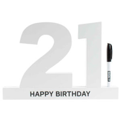 21st White Signature Block