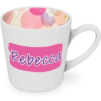 Rebecca motif mug