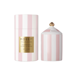 Raspberry, Honey & Musk Ceramic Candle