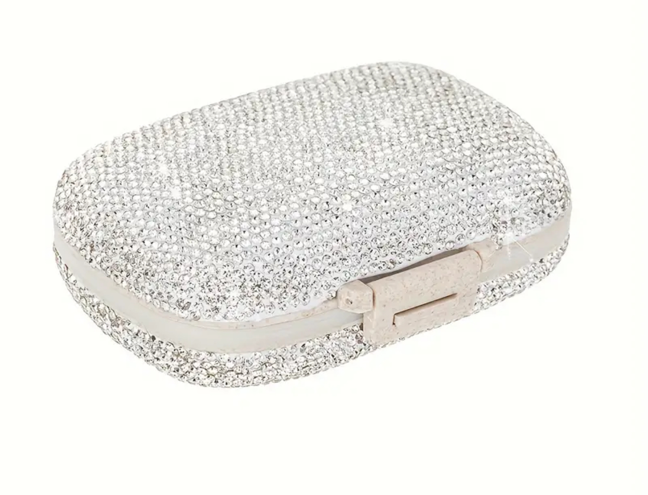 Portable 8 Compartment Cute Pill Box