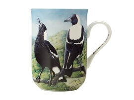 Birds of Australia 10 year Anniversary Mug 300ML Magpie