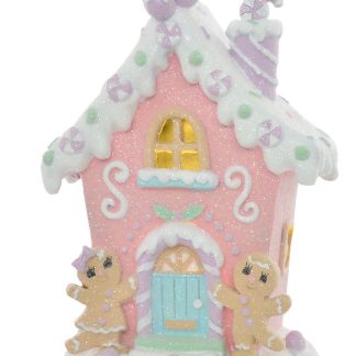 Fairy Floss Led Gingerbread House