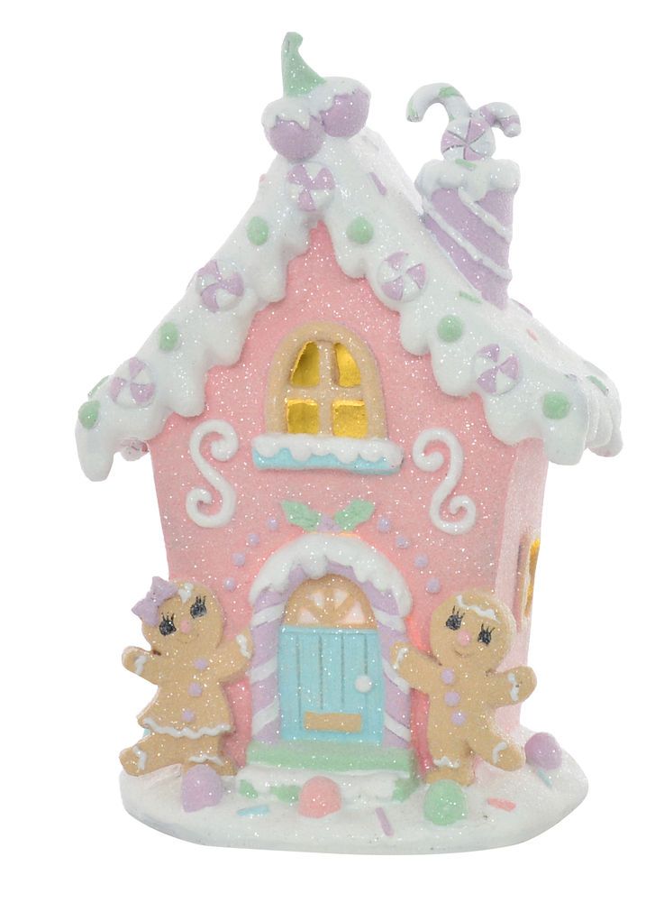 Fairy Floss Led Gingerbread House