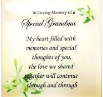 In Loving Memory of a Special Grandma