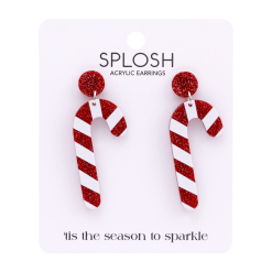 Christmas Candy Cane Earings