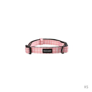 Frank Barker Pink Gingham Collar