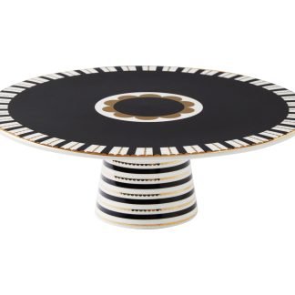Regency Footed Cake Stand 28cm Black