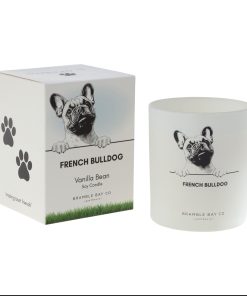French Bulldog Candle