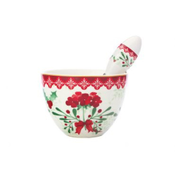 Mistletoe Dip And Spread Set 10cm Gift Boxed