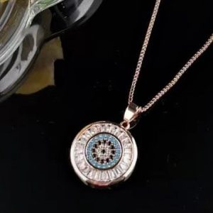 Necklace Evil Eye Jewellery 45cm