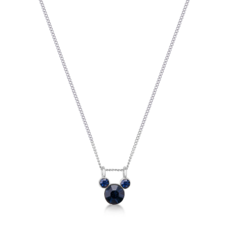 ECC Mickey December Birthstone Necklace