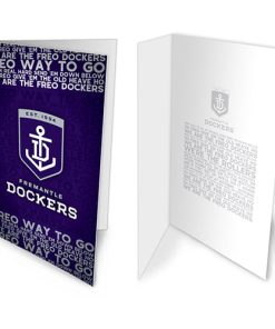 AFL Musical Cards Dockers
