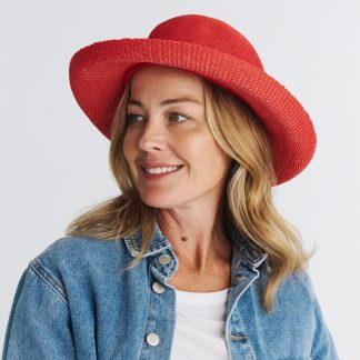 Classic Brereton Lined Hat - Dark Orange R35L