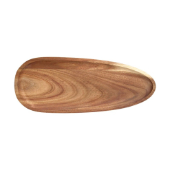 Forme Acacia Wood Organic Platter 35x14cm Natural