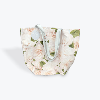 Bloom Shopping Tote bag with Wine Bottle Holder