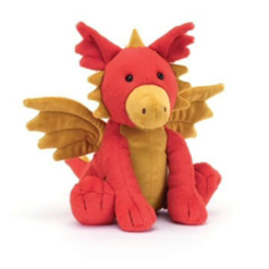 Darvin Dragon Red & Gold
