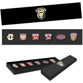 Brisbane Lions Pin Set Gift Box