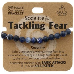 Sodalite For Tackling Fear Bracelet