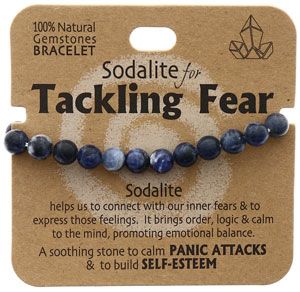 Sodalite For Tackling Fear Bracelet