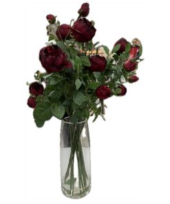 English Rose Mix in Vase