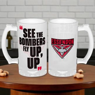 Essendon Bombers  Stein Frosted 500ml